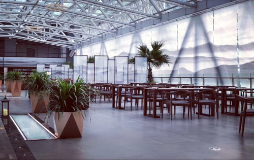 亦城时代广场接待区 